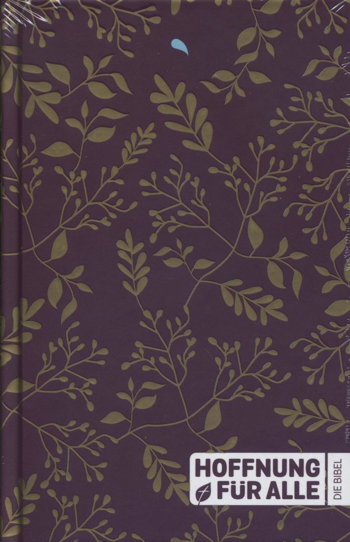 Bibeln - Hoffnung für alle. Die Bibel. - "Golden Leaves / Purple Edition"