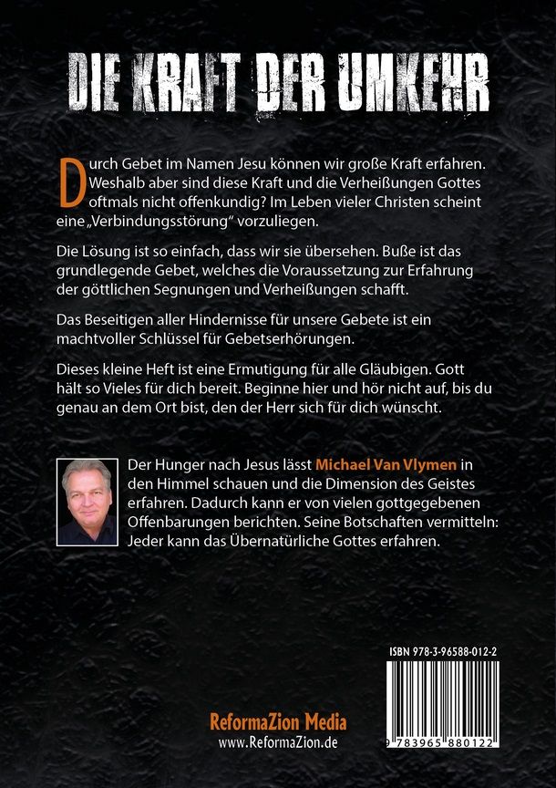 Büchersortiment - Michael Van Vlymen: Die Kraft der Umkehr