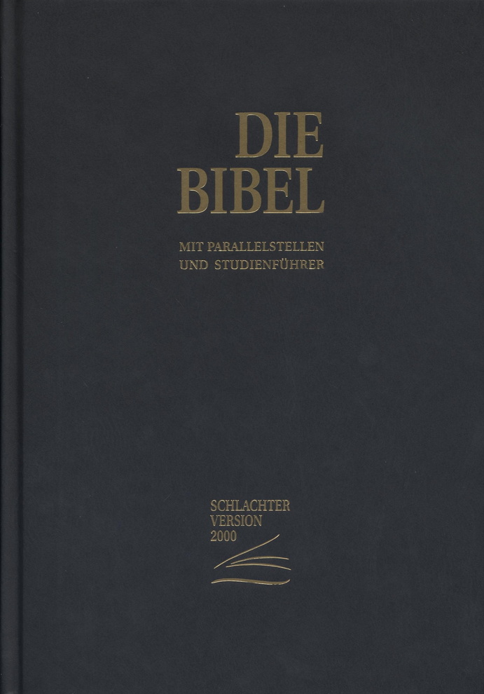 Schlachter-Bibel 2000 - Schwarz Standardausgabe (groß)