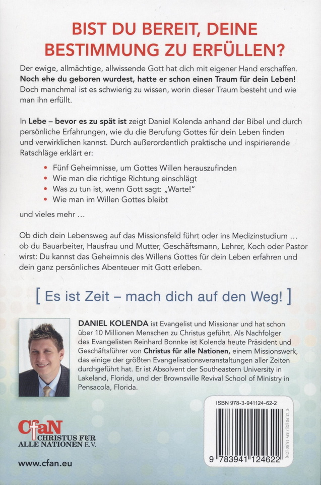 Daniel Kolenda: LEBE bevor es zu spät ist