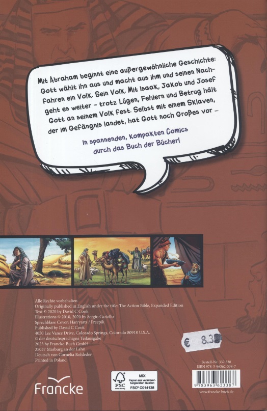 Die Bibel in Comics 3 - Die Geschichte der Väter: Von Abraham bis Josef