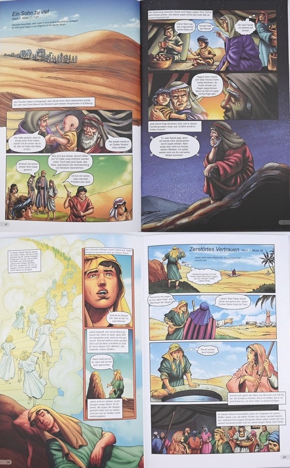 Die Bibel in Comics 3 - Die Geschichte der Väter: Von Abraham bis Josef