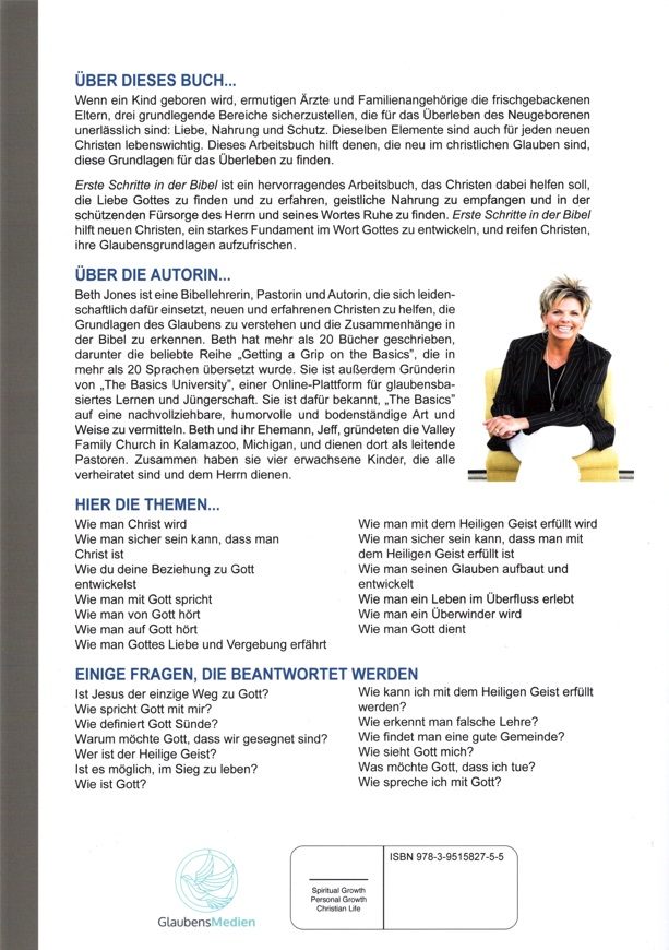 Beth Jones: Erste Schritte in der Bibel