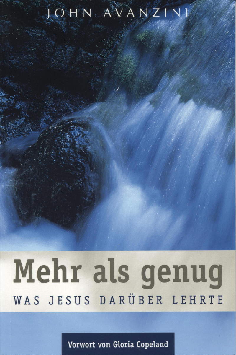 John Avanzini: Mehr als genug - Was Jesus darüber lehrte (Rabattangebot 3 Stk + 2 Gratis)
