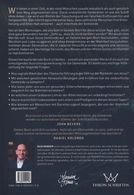 Rick Renner: Einen Klaren Kopf behalten in einer total verrückten Welt