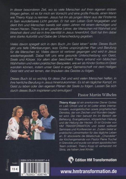 Thierry Kopp: Im Geist leben (Geist, Seele und Körper Band 1)