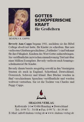 Beverly Capps: Gottes schöpferische Kraft für Großeltern