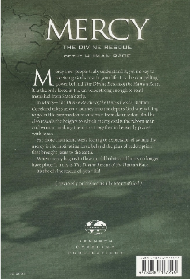 K. Copeland: Mercy - the divine rescue of the human race