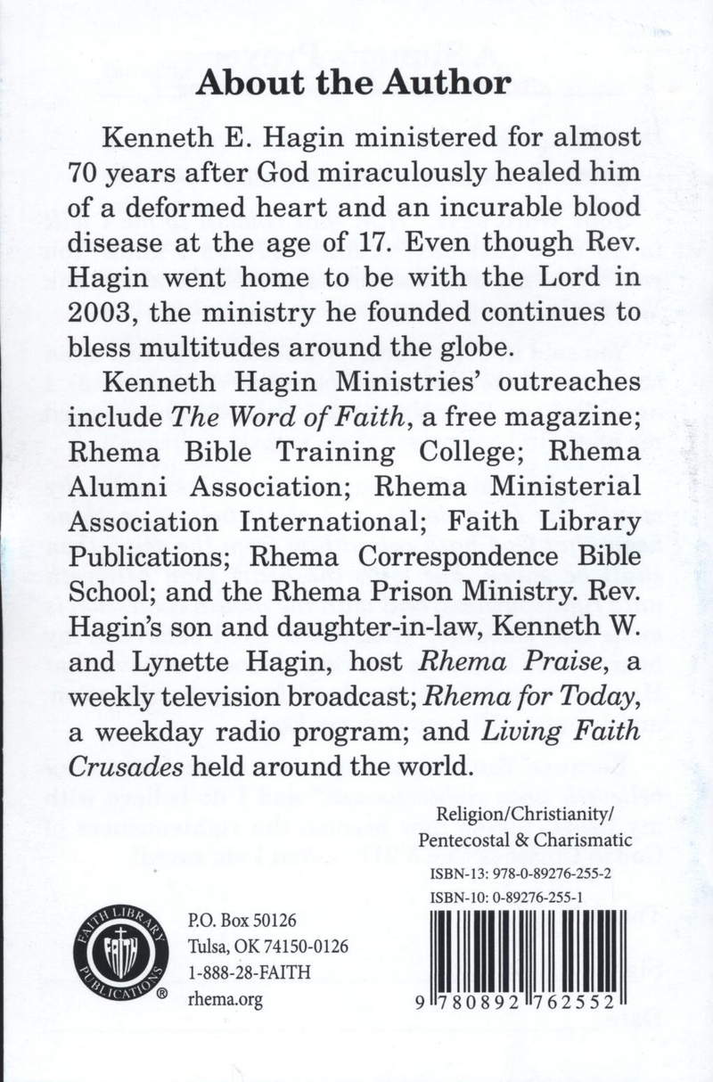 Kenneth E. Hagin: The Bible Way to receive the Holy Spirit