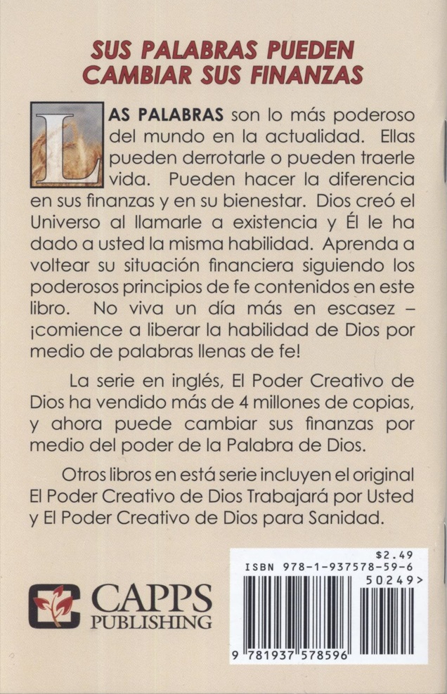 Charles Capps: El Poder Creativo de Dios para las Finanzas