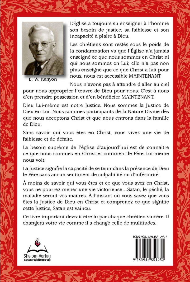 E.W. Kenyon: Les Deux Types de Justice