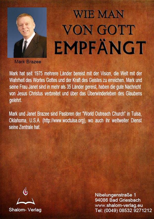 Mark Brazee: Wie man von Gott empfängt (1 CD)