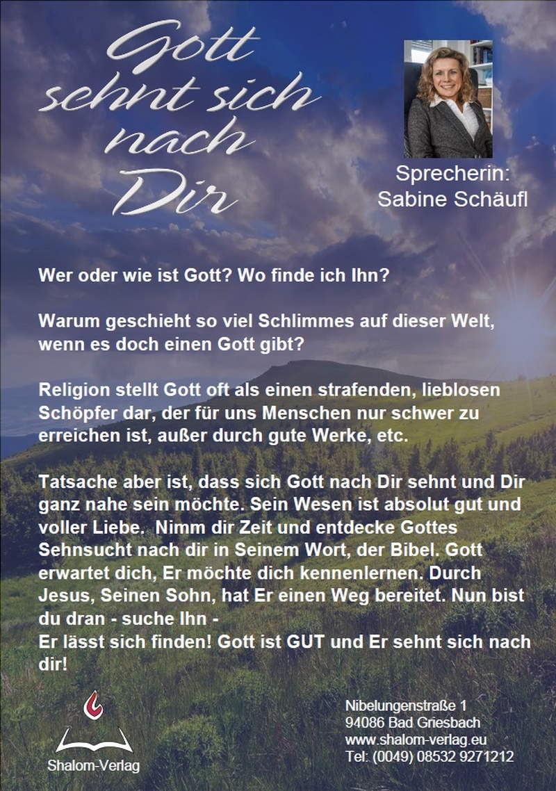 Sabine Schäufl - Gott sehnt sich nach Dir (MP3)