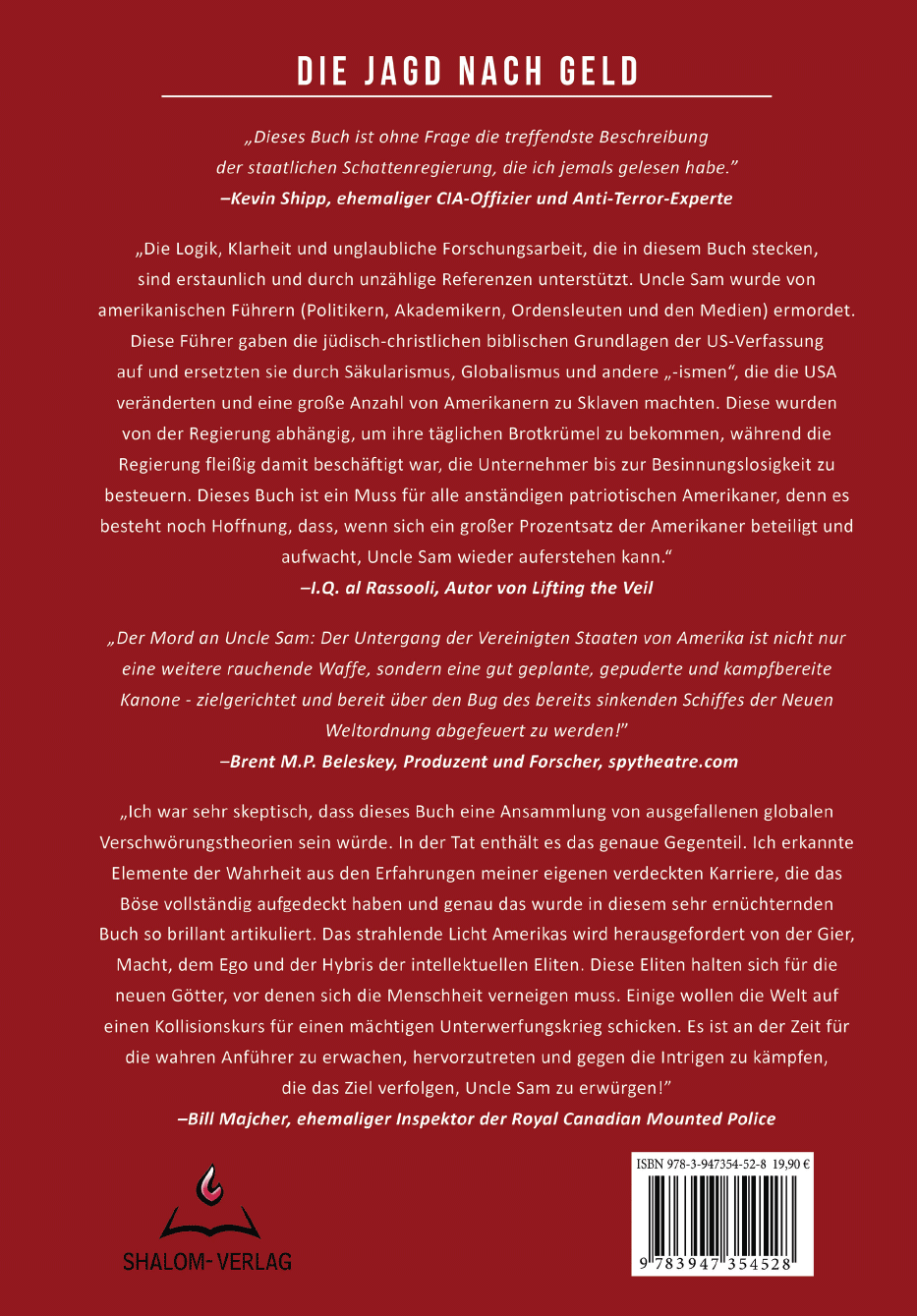 Rodney M. Howard Browne: Der Mord an Uncle Sam