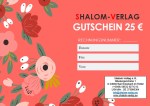 Spezialangebote - Gutscheine - Shalom-Verlag: Gutschein 25 €