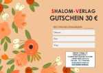 Büchersortiment - Spezialangebote - Shalom-Verlag: Gutschein 30 €