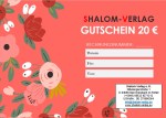 Spezialangebote - Gutscheine - Shalom-Verlag: Gutschein 20 €