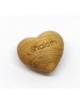 Geschenkartikel - Holz Herz "Shalom"