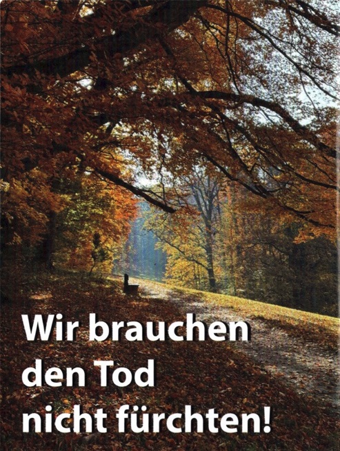 Weltweites Evangelium: Wir brauchen den Tod nicht fürchten (Traktat)