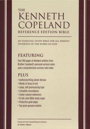 Kenneth Copeland-Study-Reference-Bible (Burgundy)