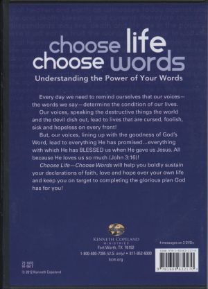 Kenneth Copeland: Choose Life - Choose Words (DVD) Series