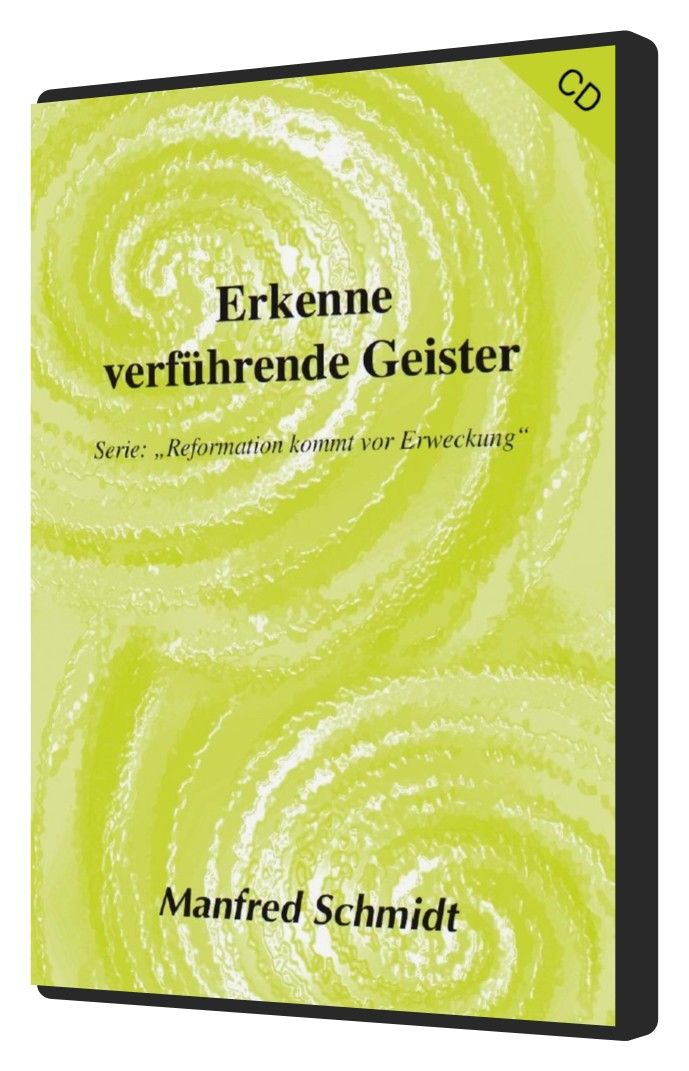 Manfred Schmidt: Erkenne verführende Geister (2 CDs)