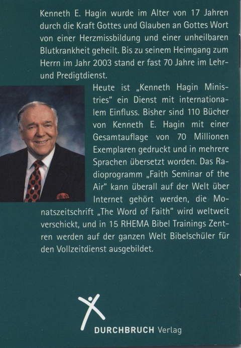 Kenneth E. Hagin: Das Evangelium der Versöhnung