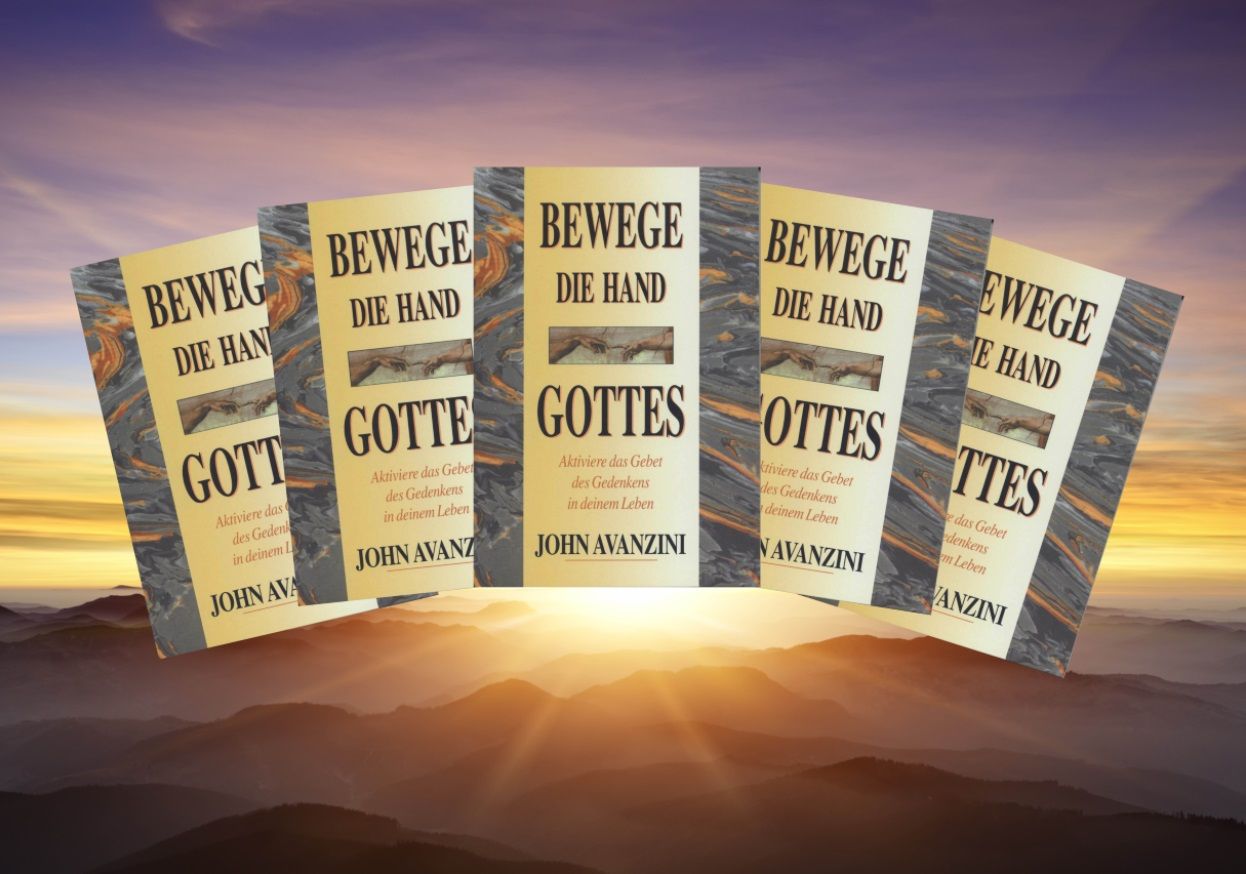 Büchersortiment - John Avanzini: Bewege die Hand Gottes (Rabattangebot 4 Stk + 1 Gratis)