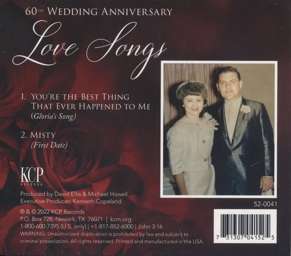 Musik CDs - Kenneth Copeland: 60th Wedding Anniversary Love Songs (CD)