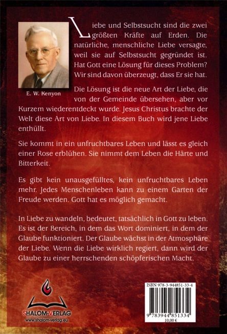 E.W. Kenyon: Die neue Art der Liebe (Fehldruck-Coverseite)