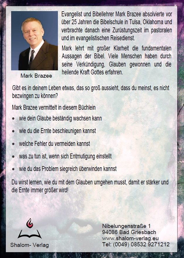 Mark Brazee: Ist das Problem größer als dein Glaube? (1 CD)