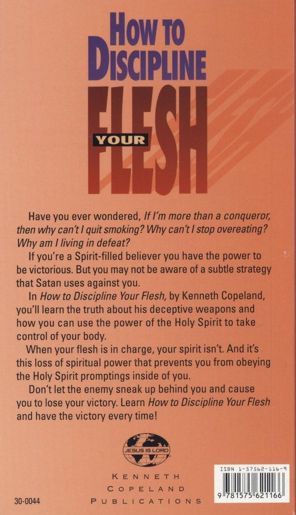 Englische Bücher - K. Copeland: How to discipline your Flesh? (old version)