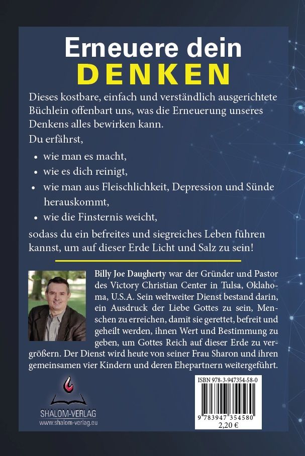 Billy Joe Daugherty: Erneuere dein Denken