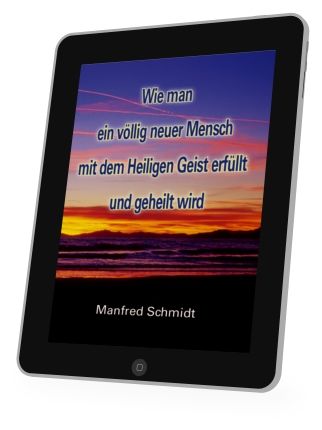 Manfred Schmidt: Wie man ein völlig neuer Mensch, mit dem Heiligen Geist erfüllt & geheilt wird  [eBook]