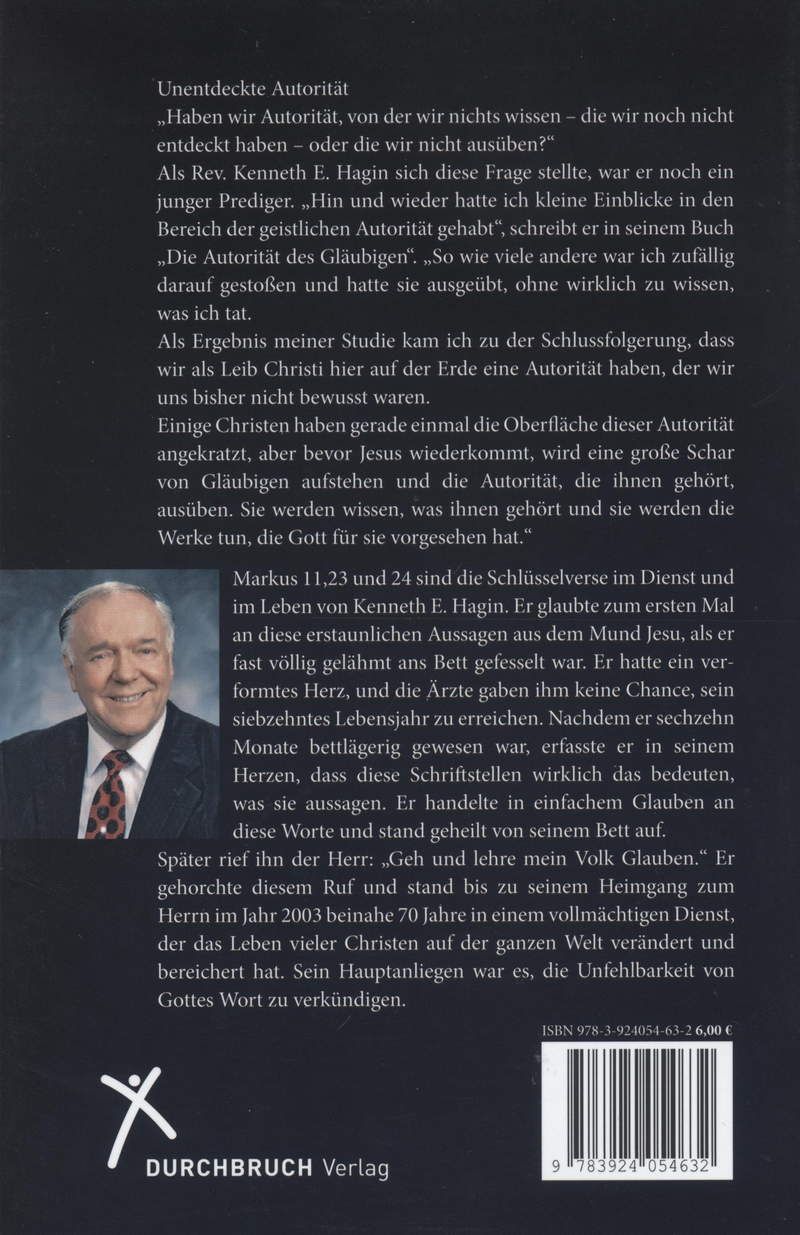 Kenneth E. Hagin: Die Autorität des Gläubigen (erweiterte Fassung)