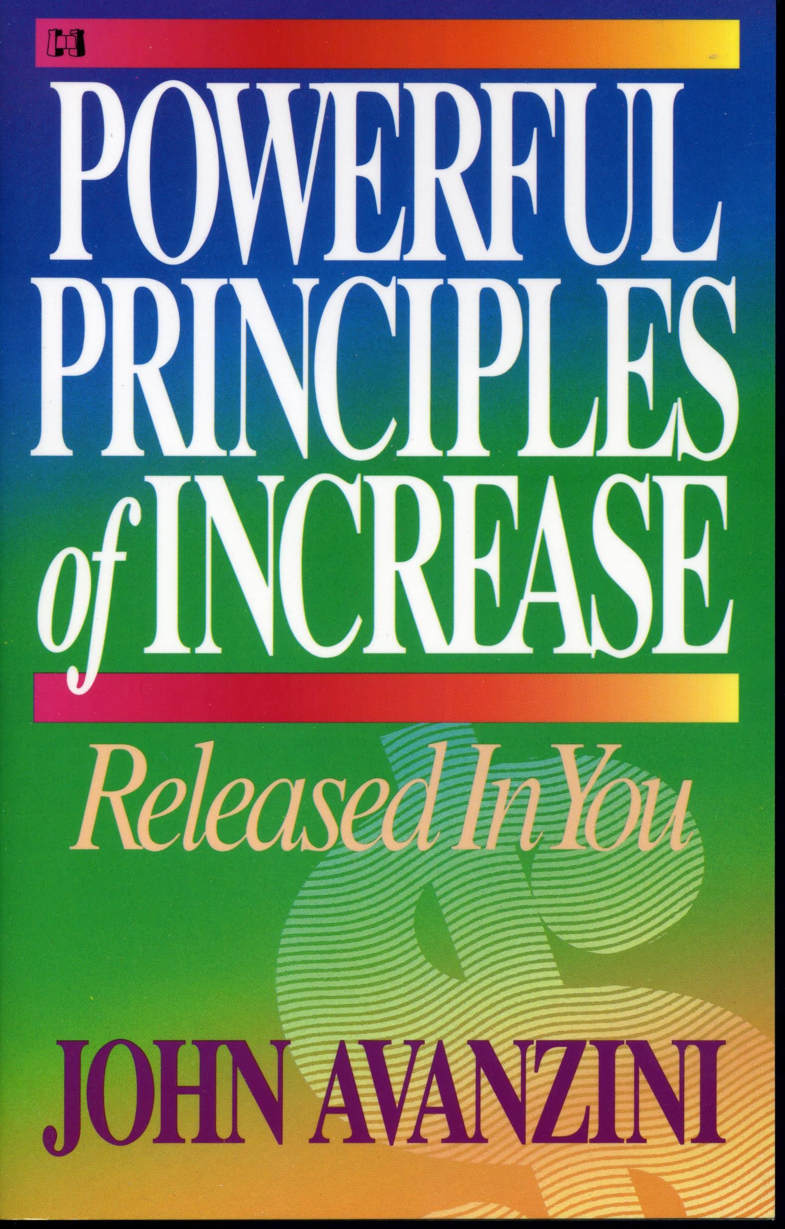 John Avanzini: Powerful Principles of Increase