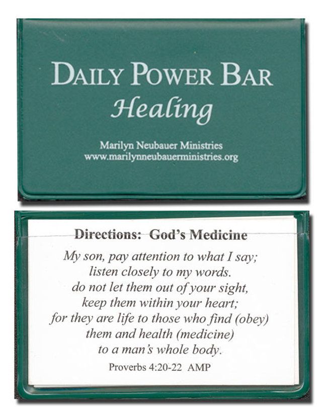 Marilyn Neubauer: Daily Power Bar Healing