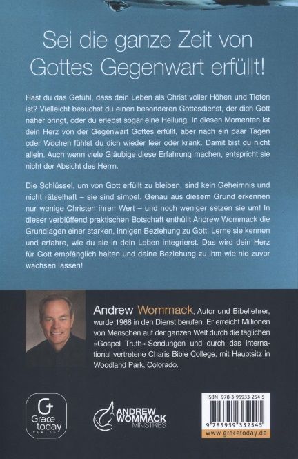 Andrew Wommack: Erfahre wie man von Gott erfüllt wird