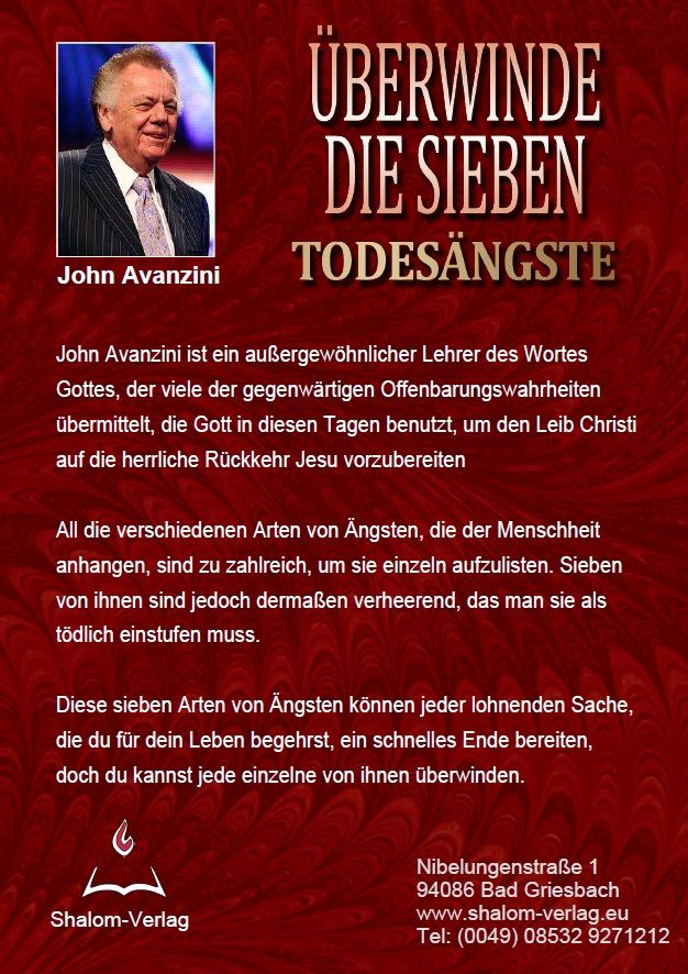 John Avanzini: Überwinde die Sieben Todesängste (MP3)