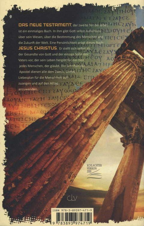 Bibeln - Das Neue Testament (Schlachter 2000)