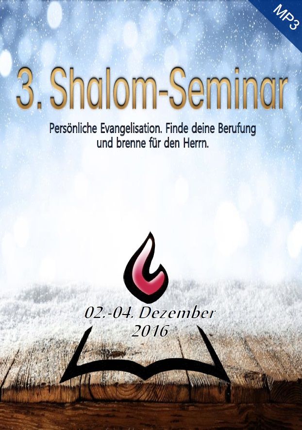 Konferenzen - 3. Shalom-Seminar (Dezember 2016)