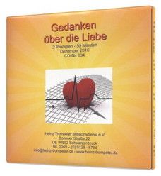 Heinz Trompeter: Gedanken über die Liebe (CD)