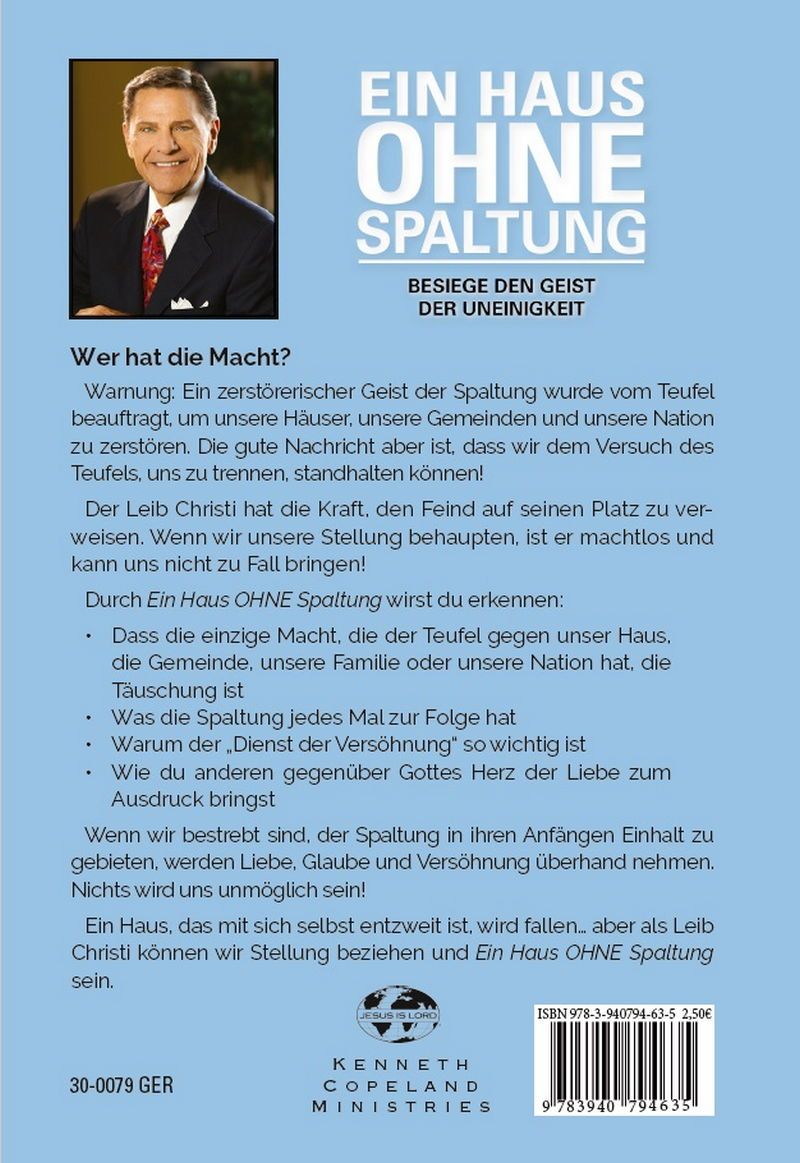 Kenneth Copeland: Ein Haus ohne Spaltung