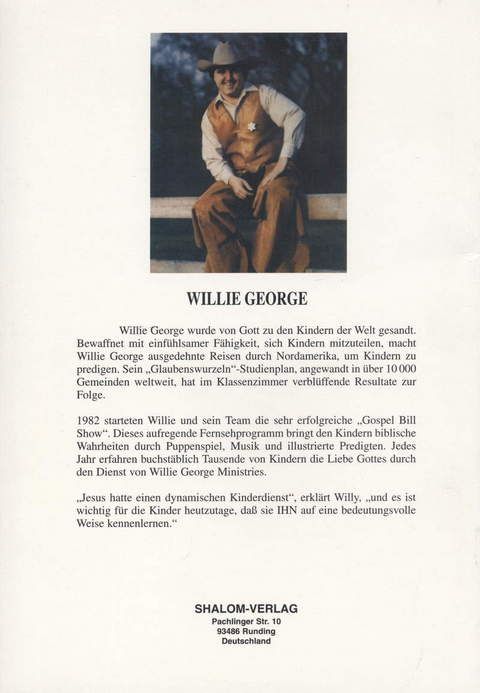 Willie George: Gospel Bill und der Hengst