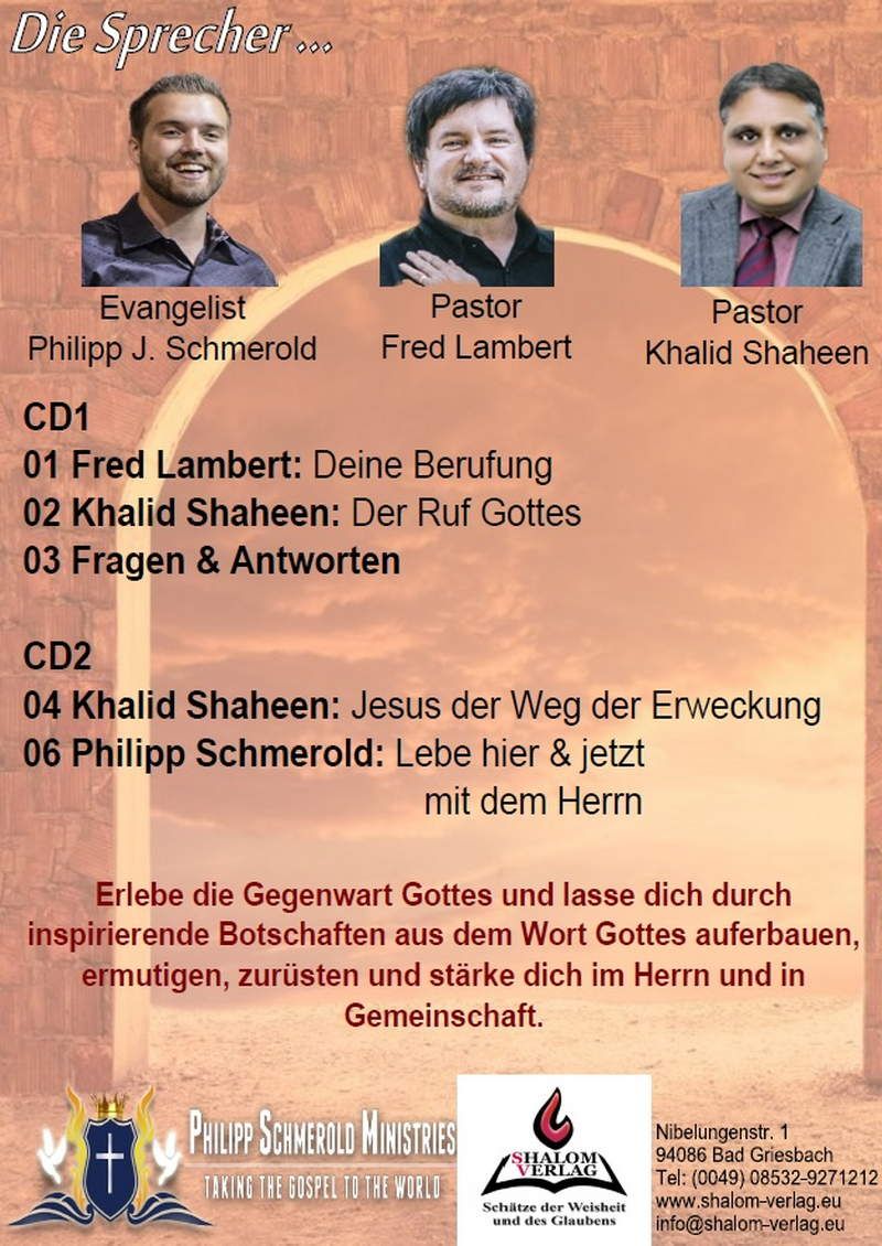 Shalom-Verlag: Erweckung und Mission (MP3)