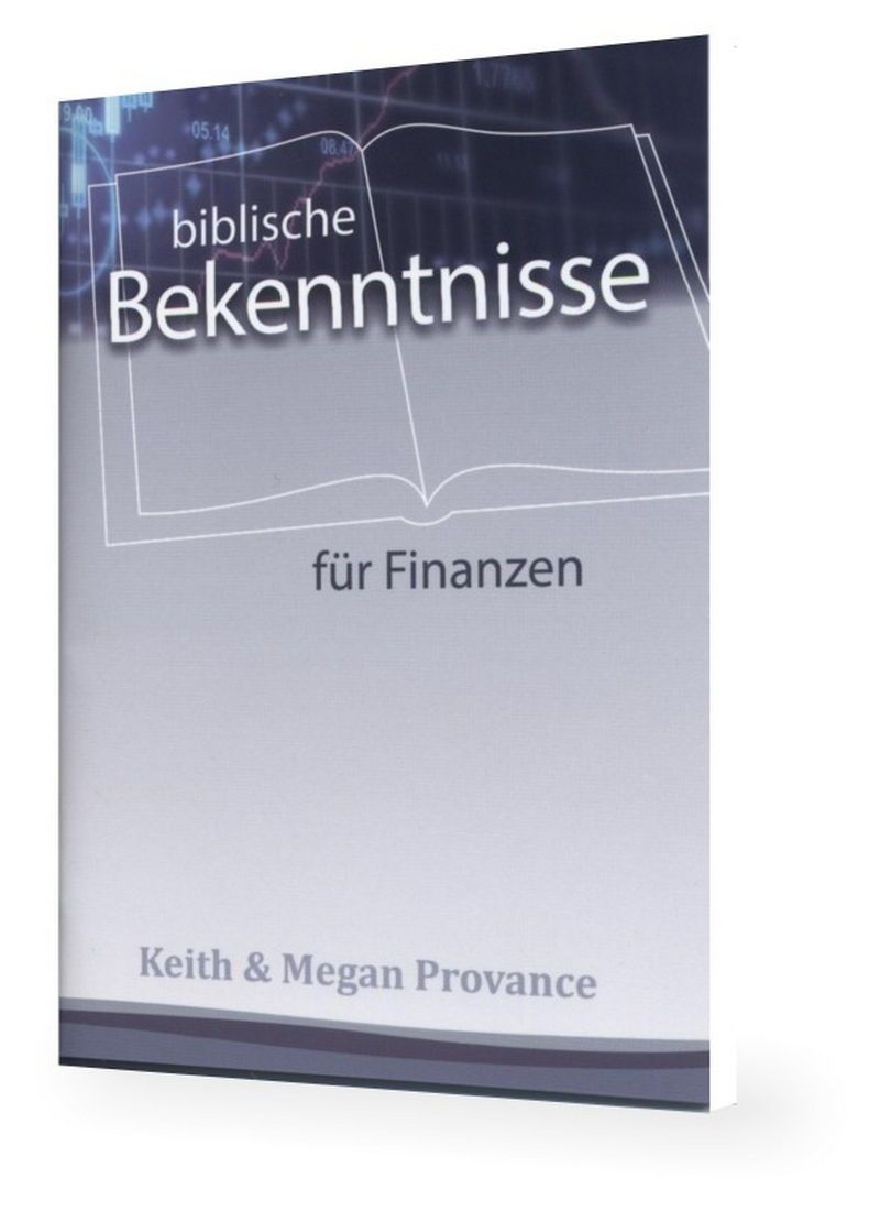 Büchersortiment - Minibücher - Keith & Megan Provance: Biblische Bekenntnisse für Finanzen