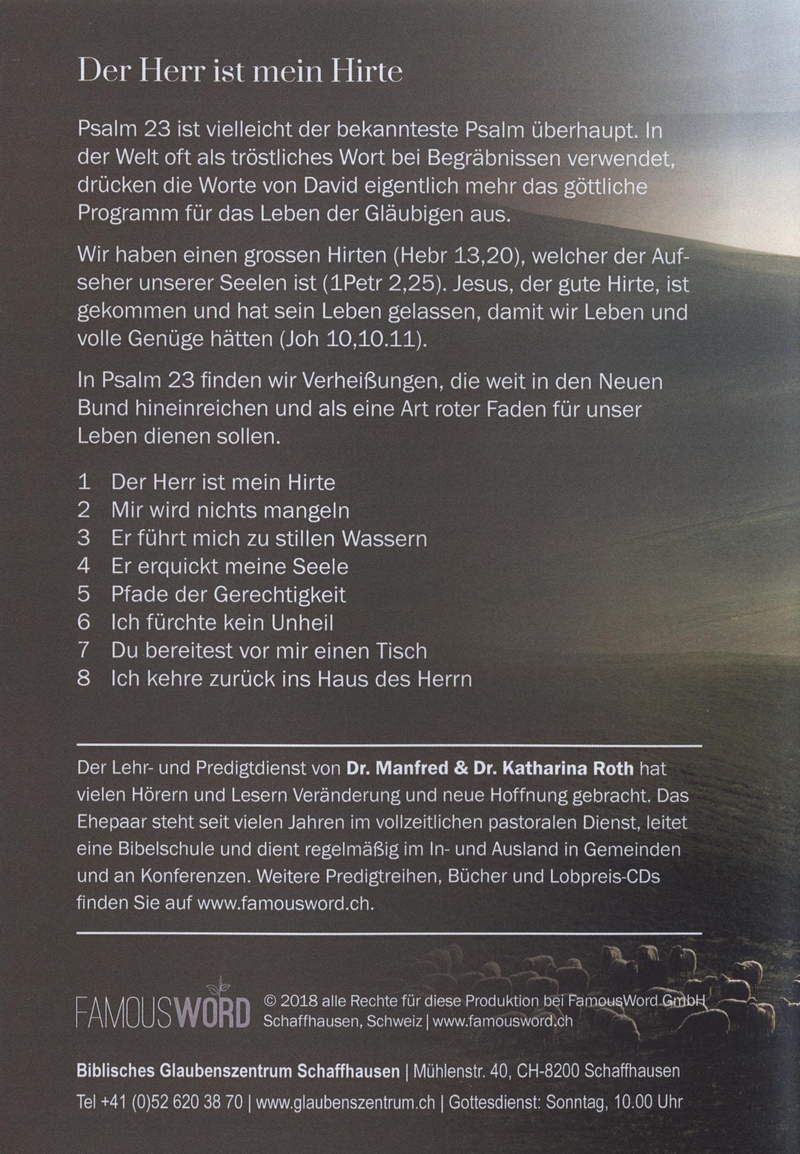 Manfred & Katharina Roth: Der Herr ist mein Hirte (MP3)