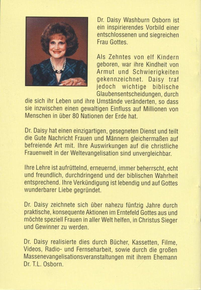 Daisy Osborn: Die Frau Gottes