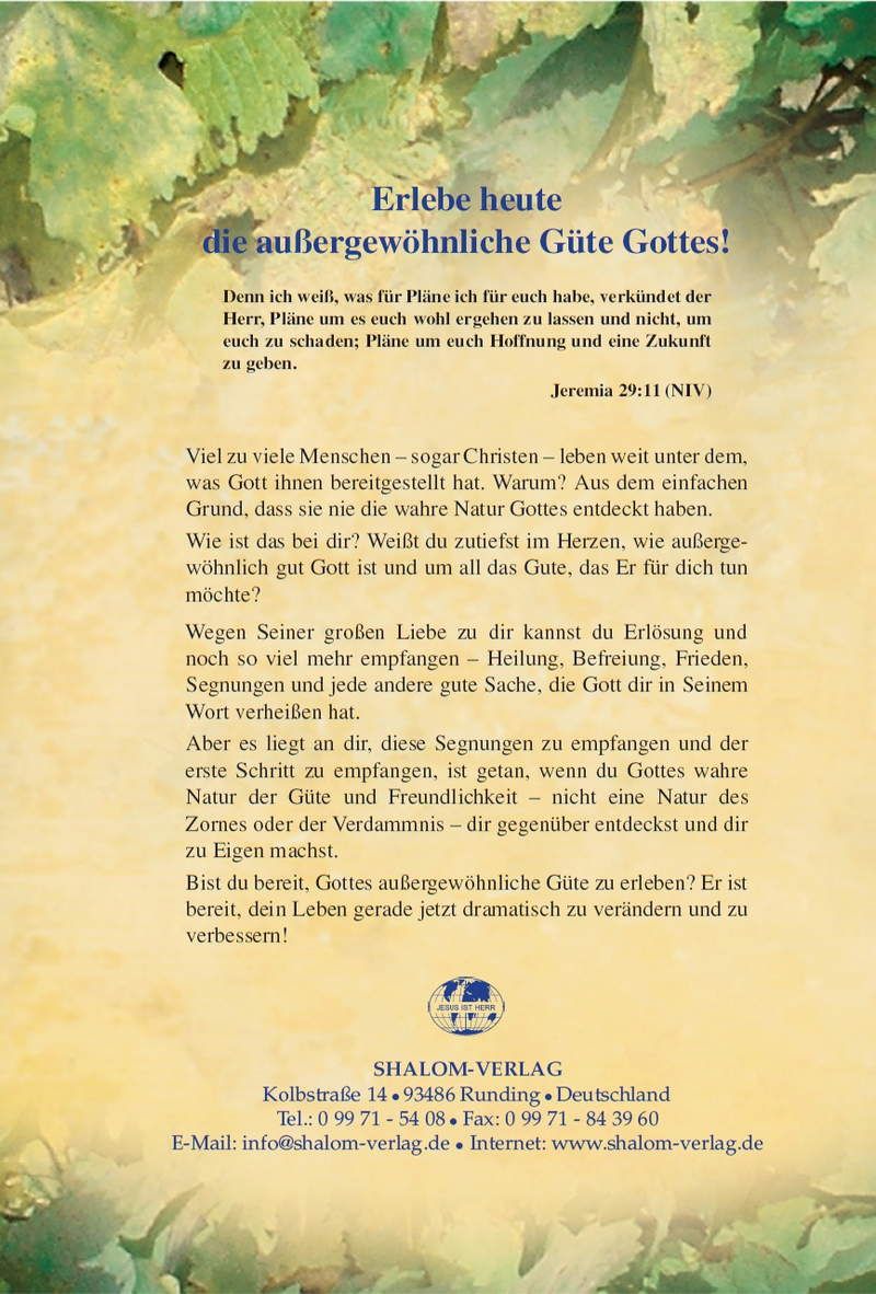 Gloria Copeland: Über alle Maßen gesegnet (Rabattangebot 3 Stk + 2 Gratis)