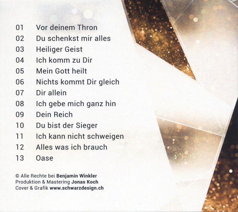 Benjamin Winkler: Alles was ich brauch (CD)